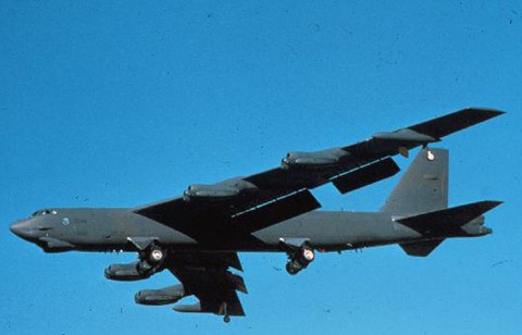 Máy bay ném bom chiến lược B-52 Mỹ vừa tham gia diễn tập quân sự liên hợp Hàn-Mỹ